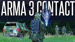 WEAPONIZED AND ANGRY ALIENS  ArmA 3 Contact DLC Ep 2 [upl. by Beauchamp170]