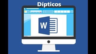 Díptico en word [upl. by Risser749]