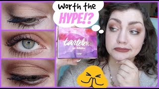 tarte Tartelette in bloom clay palette  Review Swatches amp MiniTutorials [upl. by Waylan711]