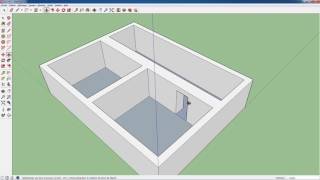 Sketchup  Comment créer une maison [upl. by Rendrag]