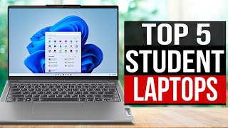 TOP 5 Best Student Laptops 2022 [upl. by Menzies]