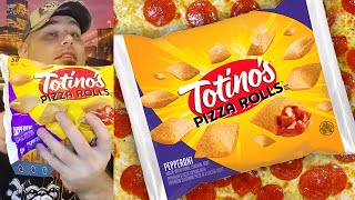 Totinos Pepperoni Pizza Rolls Review [upl. by Hughie]