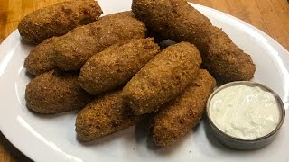 How To Make Lebanese Kibbeh [upl. by Elocal]