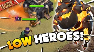 Top 4 TH9 LavaLoon Attack Strategies Clash of Clans [upl. by Nnylannej]