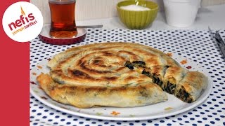 Tavada Kol Böreği Tarifi  Pratik Ispanaklı Börek [upl. by Nirrak]