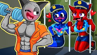 INCREDIBOX SPRUNKI GRAY x JEVIN But Theyre Prison  Cartoon Animation [upl. by Ettenrahc]