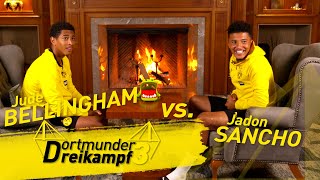 Jude Bellingham vs Jadon Sancho The Dortmund Triathlon [upl. by Buchbinder925]