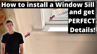 How to install a WINDOW SILL you wont REGRET [upl. by Nrubliw228]