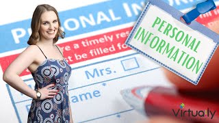 Personal Information in English Beginners English [upl. by Wales479]