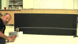 Standing Waves Part I Demonstration [upl. by Freudberg]