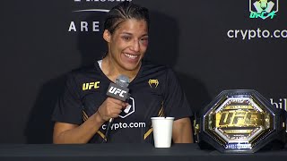 UFC 269 Julianna Peña PostFight Press Conference [upl. by Ahsym]