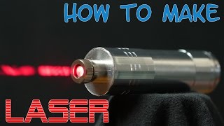 How to make a powerful burning laser from DVDrw [upl. by Pillihpnhoj43]