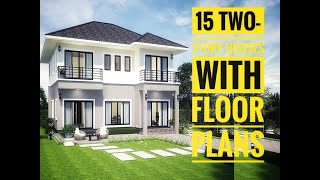 15 Ingenious 2 Story Houses with Floor Plans You Can Copy [upl. by Raven]