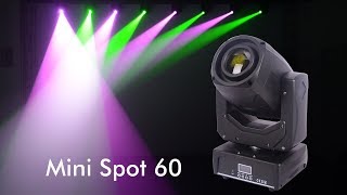 MIni LED Moving Head Spot 60W [upl. by Dane828]