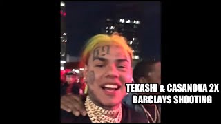 Video Footage of Tekashi amp Casanova 2X Barclays Center Shooting Incident [upl. by Lynch43]