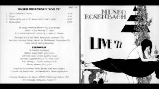 MUSEO ROSENBACH  LIVE 72 [upl. by Rehpotsyrk]