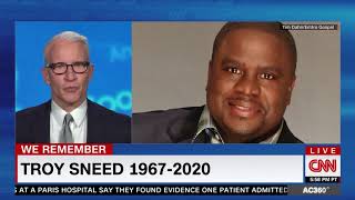 Anderson Cooper Remembers Gospel Singer Troy Sneed [upl. by Zebulon]