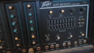 Restoring My Old Peavey XR600C Mixer Amp [upl. by Juliana243]