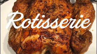 Ninja Foodi Rotisserie Chicken Recipe  Air Fryer Whole Chicken Recipe [upl. by Atlanta]