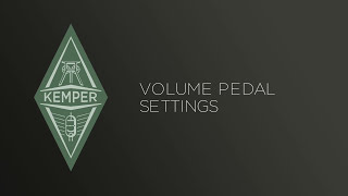 Kemper Profiler Tutorials  Expression Pedals  english [upl. by Cole]