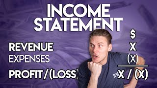 The INCOME STATEMENT for BEGINNERS [upl. by Ainyt]