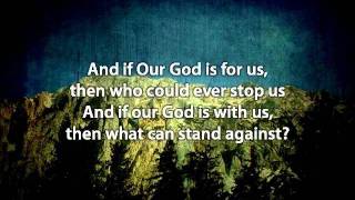 Our God  Chris Tomlin with lyrics [upl. by Goldie]