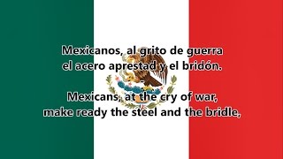 National anthem of Mexico  Himno Nacional Mexicano ESEN lyrics [upl. by Biondo]