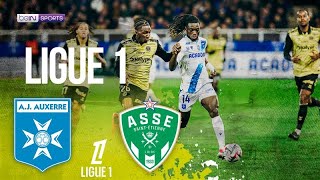 Auxerre vs St Etienne  Ligue 1 HIGHLIGHTS  012425  beIN SPORTS USA [upl. by Ilyk949]