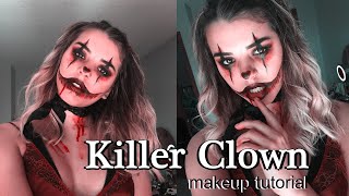 Killer Clown Makeup Tutorial [upl. by Sissel]