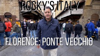 ROCKYS ITALY Florence  Ponte Vecchio [upl. by Airpac212]