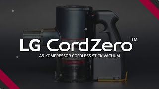 The LG CordZero™ A9 Kompressor Cordless Stick Vacuum [upl. by Anonyw]