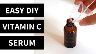 Easy 5 Minute DIY Vitamin C Serum  Lab Muffin Beauty Science [upl. by Rozelle]