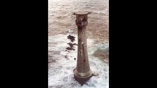 Lighthouses of England Eddystone Lighthouse Plymouth early 1990s [upl. by Haral]