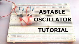 How To Make Astable Multivibrator  Oscillator  Step By Step Tutorial [upl. by Nnylecoj]