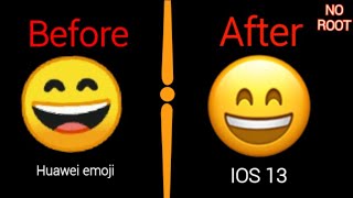 How to change emoji huawei mobiles to IOS 13 and another emoji NO ROOT NEW 2020 [upl. by Ricca]