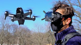 Handson DJI’s FPV is so immersive you’ll feel like you’re flying at nearly 90mph [upl. by Oni32]