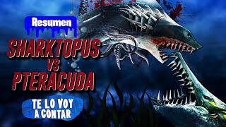 EL TIBURONPULPO VS EL DINOSAURIOPEZ ASESINO  RESUMEN [upl. by Vanya90]