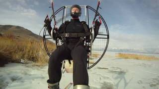 Worlds Quietest Paramotor Flat Top 120 Powered Paraglider Makes Paramotoring Even Quieter [upl. by Ayar]