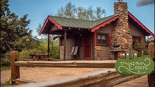 Tiny Town Cabins Estes Park CO [upl. by Arreip]