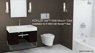 Installation  Veil Toilet with Reveal Seat [upl. by Yeta961]