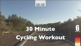 30 Minute Indoor Cycling Workout [upl. by Akeryt]