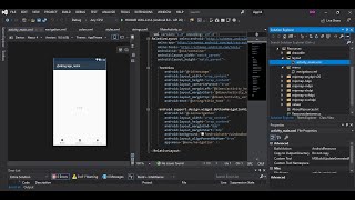 Xamarin Android Tabbed Layout  Visual Studio 2019 [upl. by Edla]