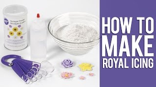 How to make Wilton Royal Icing [upl. by Aenaj448]