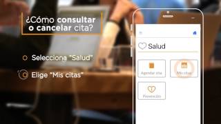 Consulta o Cancela tu cita médica con tu App IMSS Digital [upl. by Yllatan]