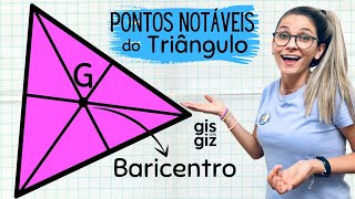 BARICENTRO  CEVIANAS E PONTOS NOTÁVEIS DO TRIÂNGULO [upl. by Auos]