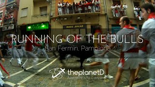 Running of the Bulls San Fermin Pamplona [upl. by Thera842]