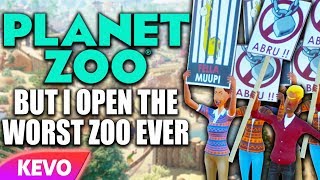 Planet Zoo but I open the worst zoo ever [upl. by Einberger]