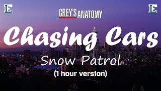 Snow Patrol  Chasing Cars 1 hour version [upl. by Welby]