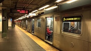 NYC Subway Rush Hour at Times Square Station [upl. by Ahseka]