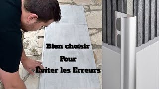 Baguettes de finitions pour Carrelage Profilés [upl. by Ogdon]